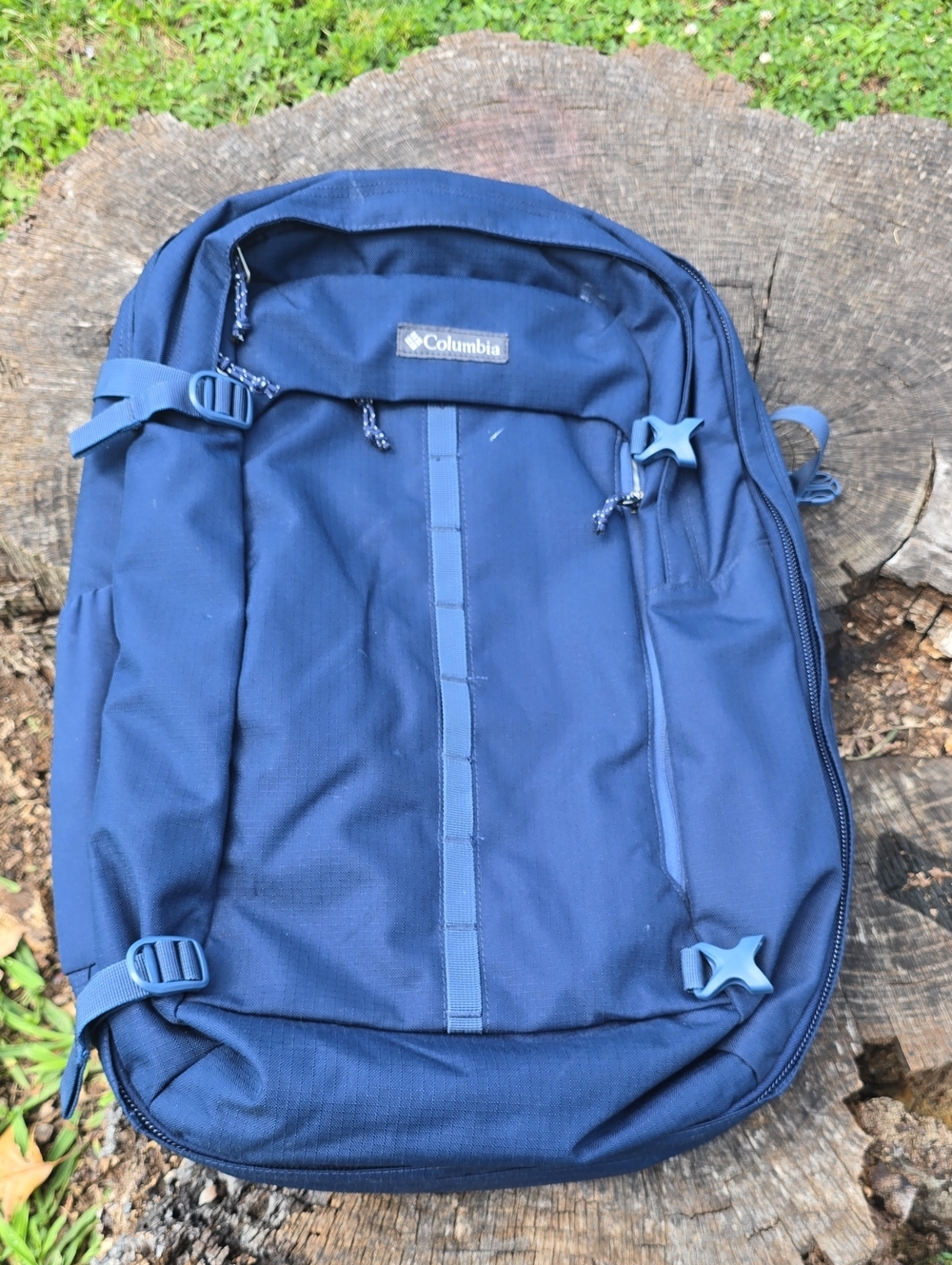 Columbia Men's Dark Blue Backpack - Streamlined Daypack